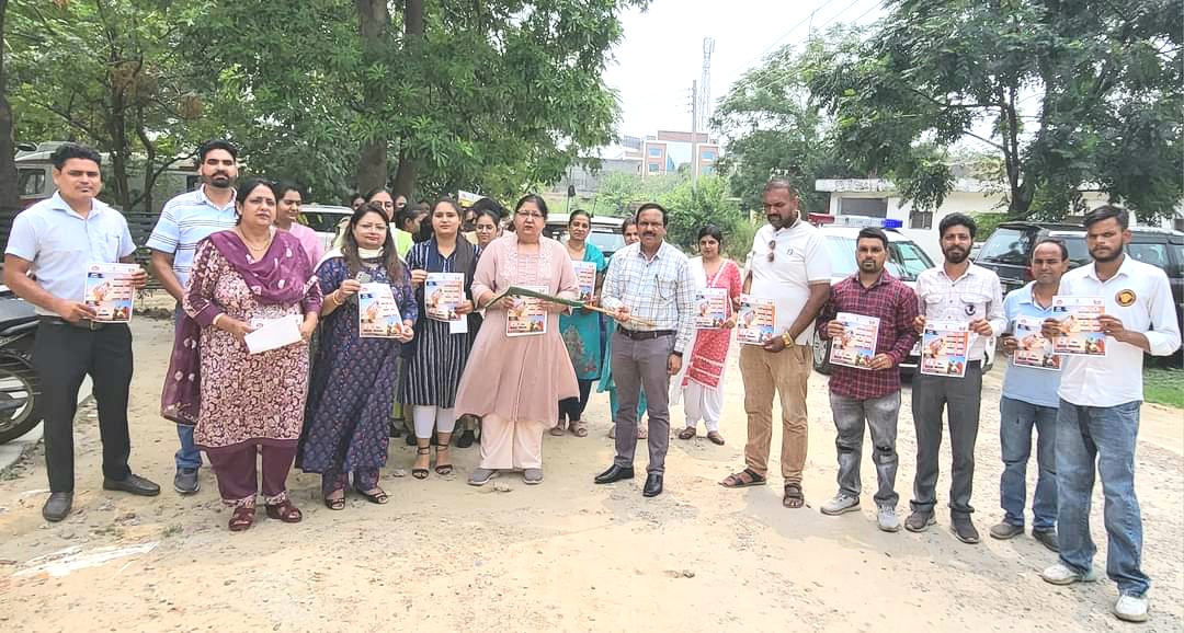 An awareness rally organized by the Health Department on the occasion of the launch of the Stop Diarrhea campaign